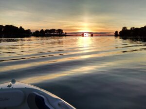 Sunset on Port Bay - July 2018